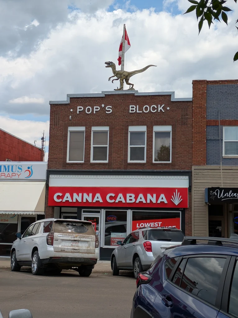 Canna Cabana - Drumheller, AB store front