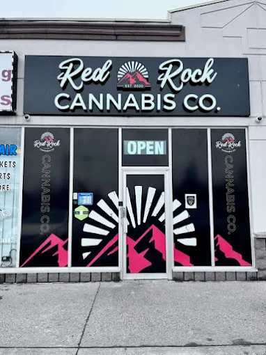 Red Rock Cannabis Co. store front