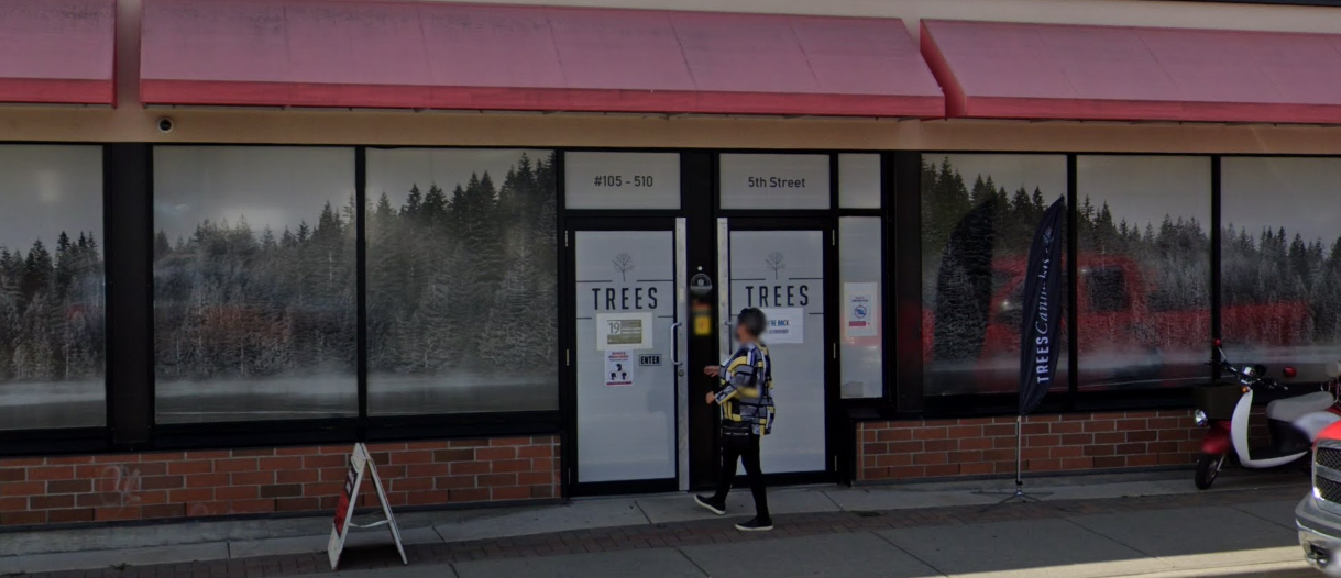 Trees - Fifth Street store front