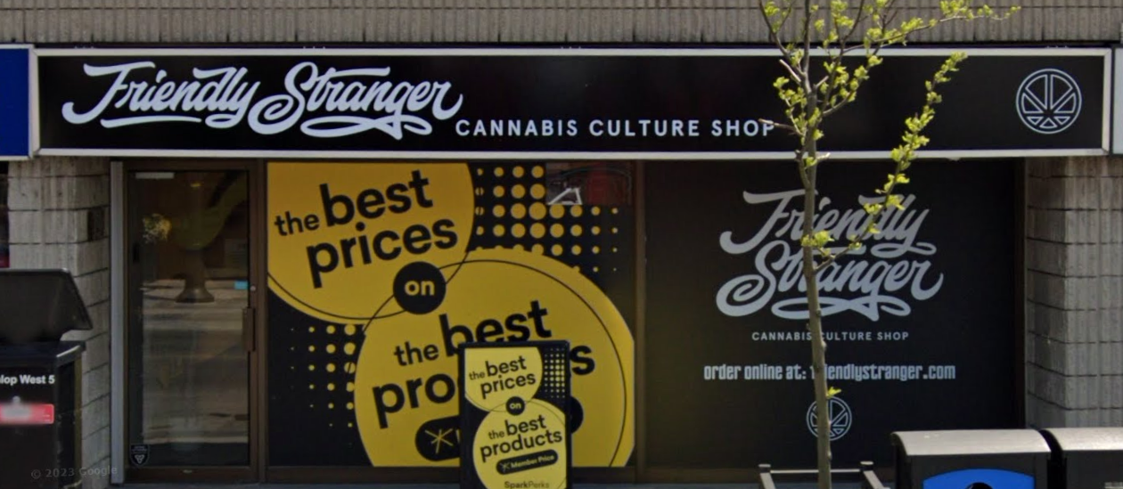 Friendly Stranger store front