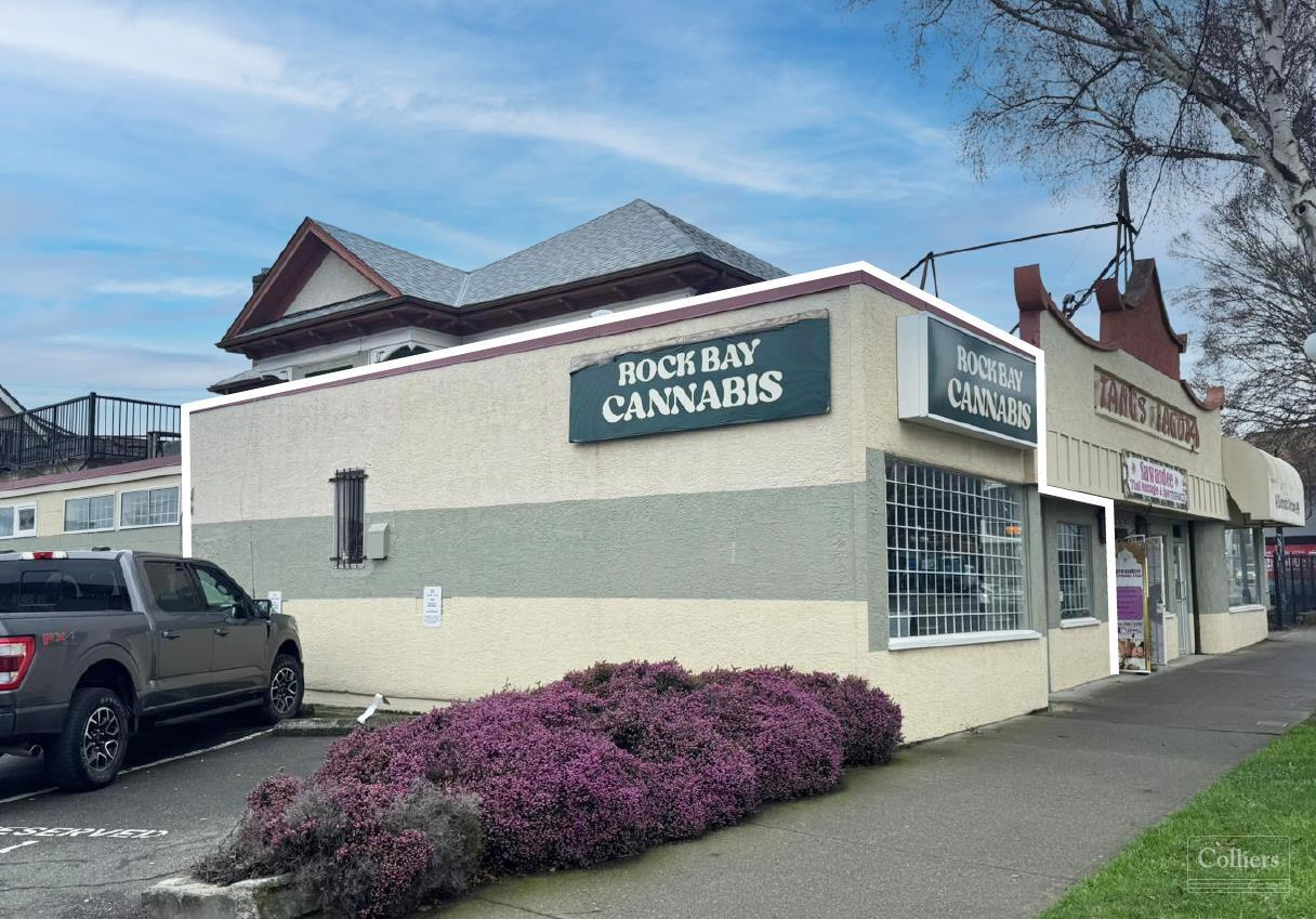 Rock Bay Cannabis store front