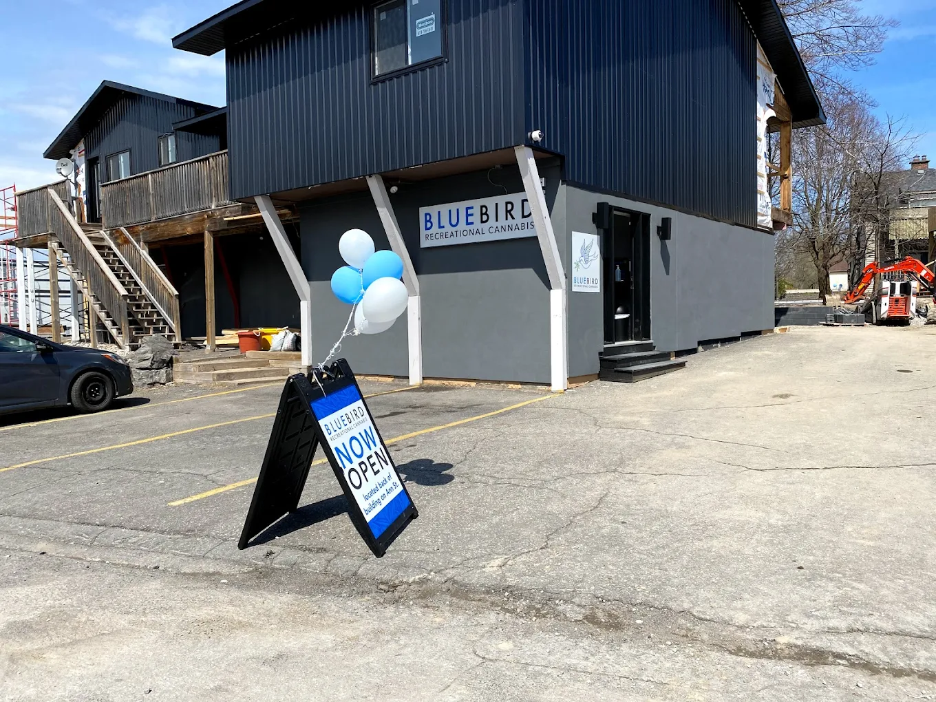 Bluebird Cannabis Co store front