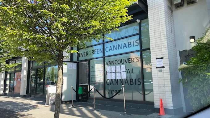 Evergreen Cannabis store front