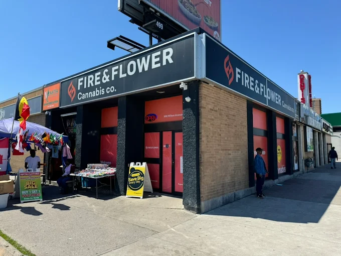 Fire and Flower store front