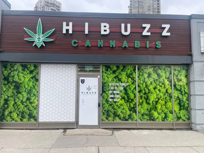 Hibuzz Cannabis store front