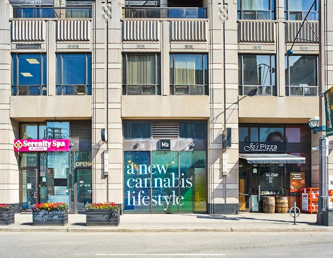 ma cannabis store front