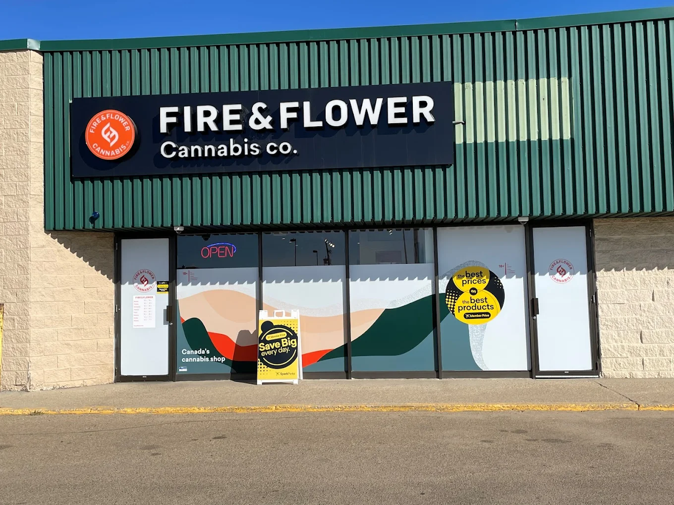 Fire & Flower store front