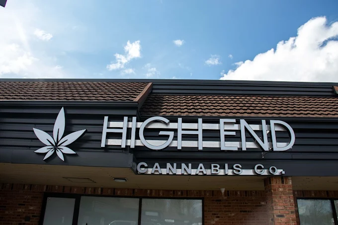 High End Cannabis Co. store front