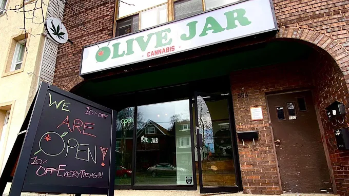 olive jar store front