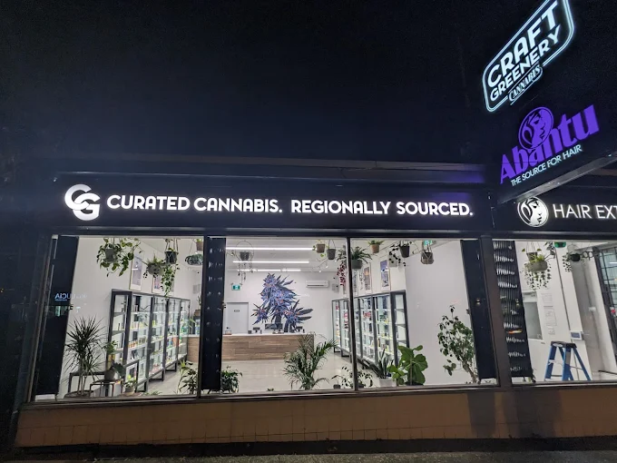 Craft Greenery Cannabis store front