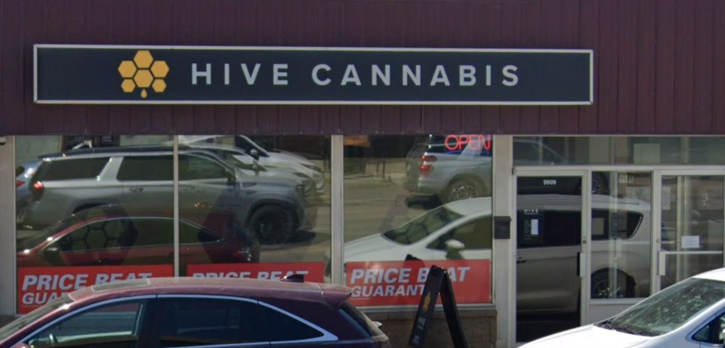 Hive Cannabis - Fort St. John store front