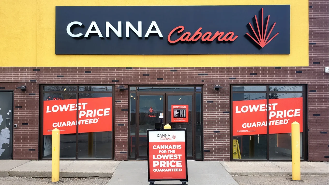 Canna Cabana - Red Deer Gaetz store front