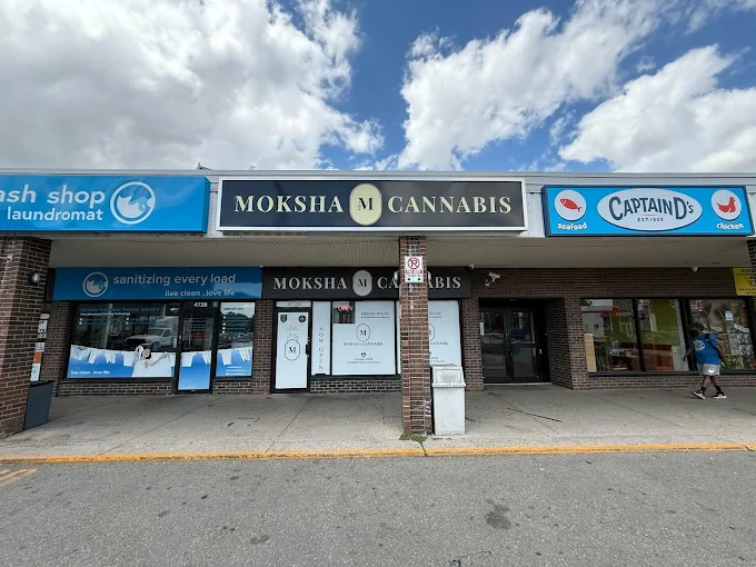 Moksha Cannabis store front