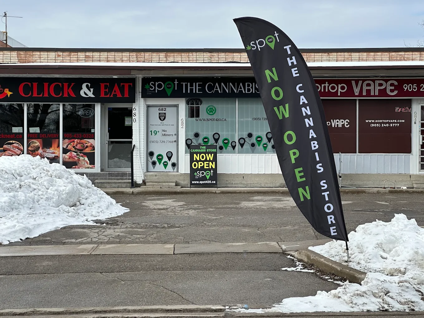 Spot420 The Cannabis Store store front