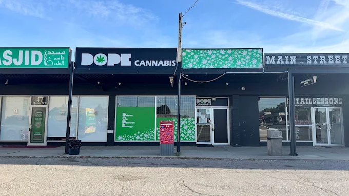 dope cannabis store front