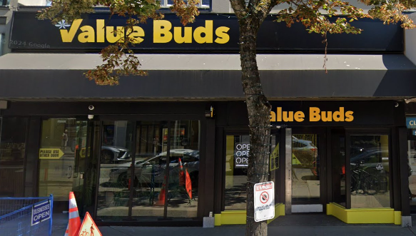 Value Buds Robson store front