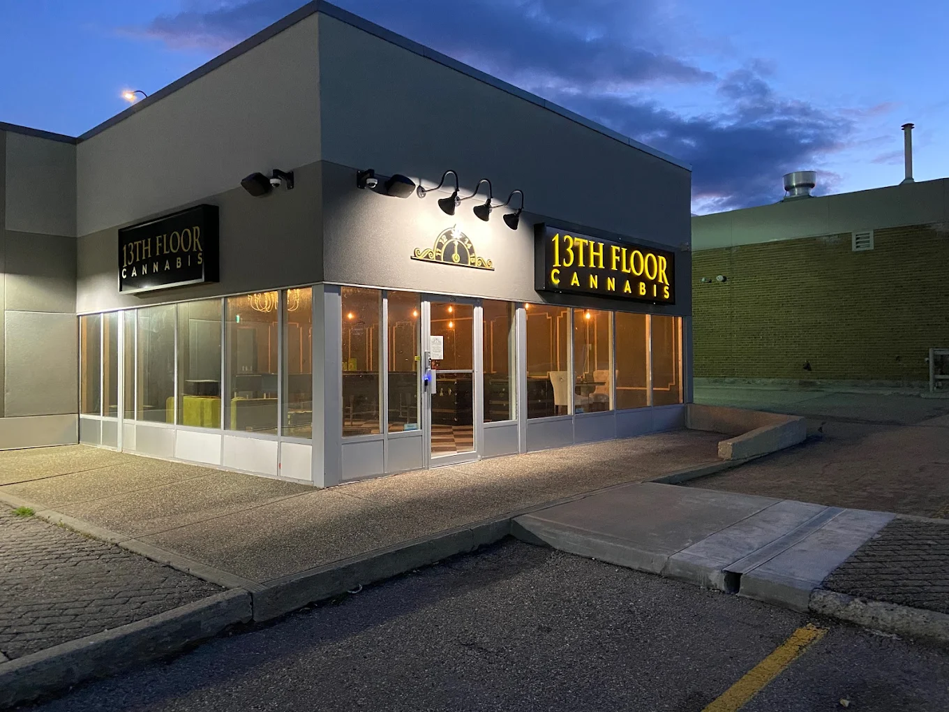 13th Floor Cannabis store front