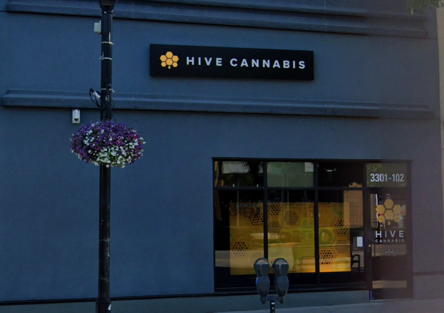 Hive Cannabis - Vernon store front