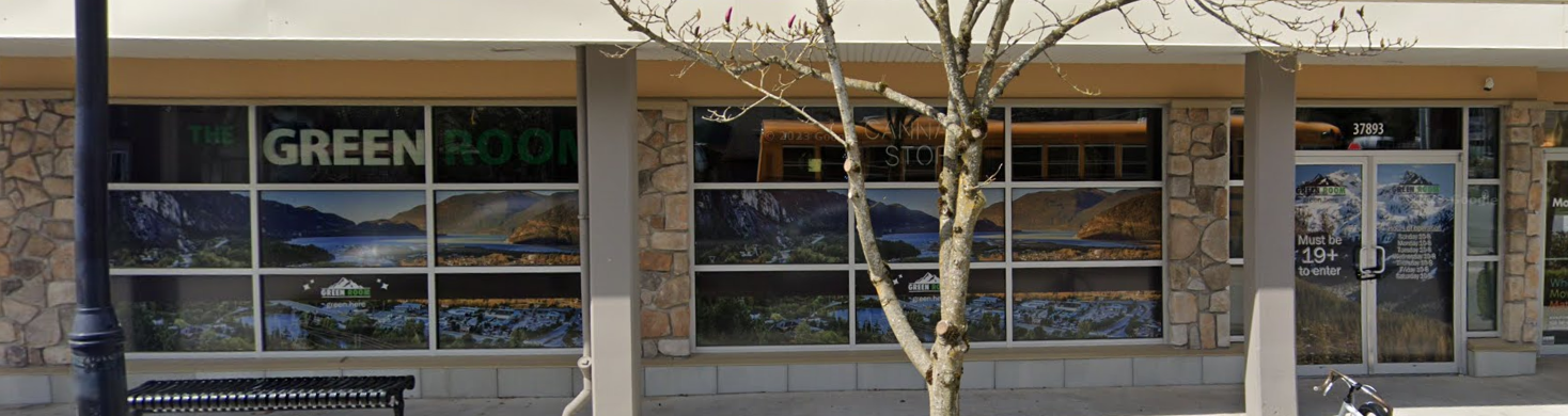 The Green Room - Squamish store front