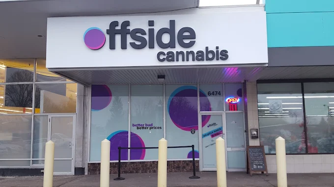 Offside Cannabis store front