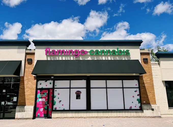 Flamingo+ Cannabis | Vape Shop | Corydon | store front