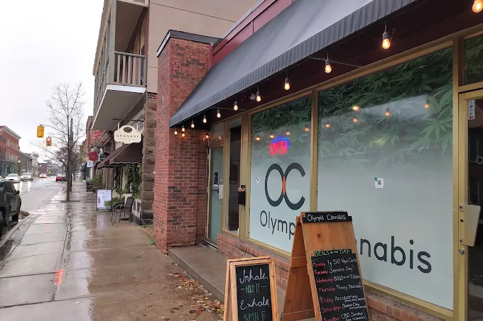 Olympia Cannabis store front