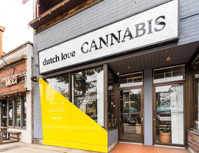 Dutch Love Cannabis - Main Street store front