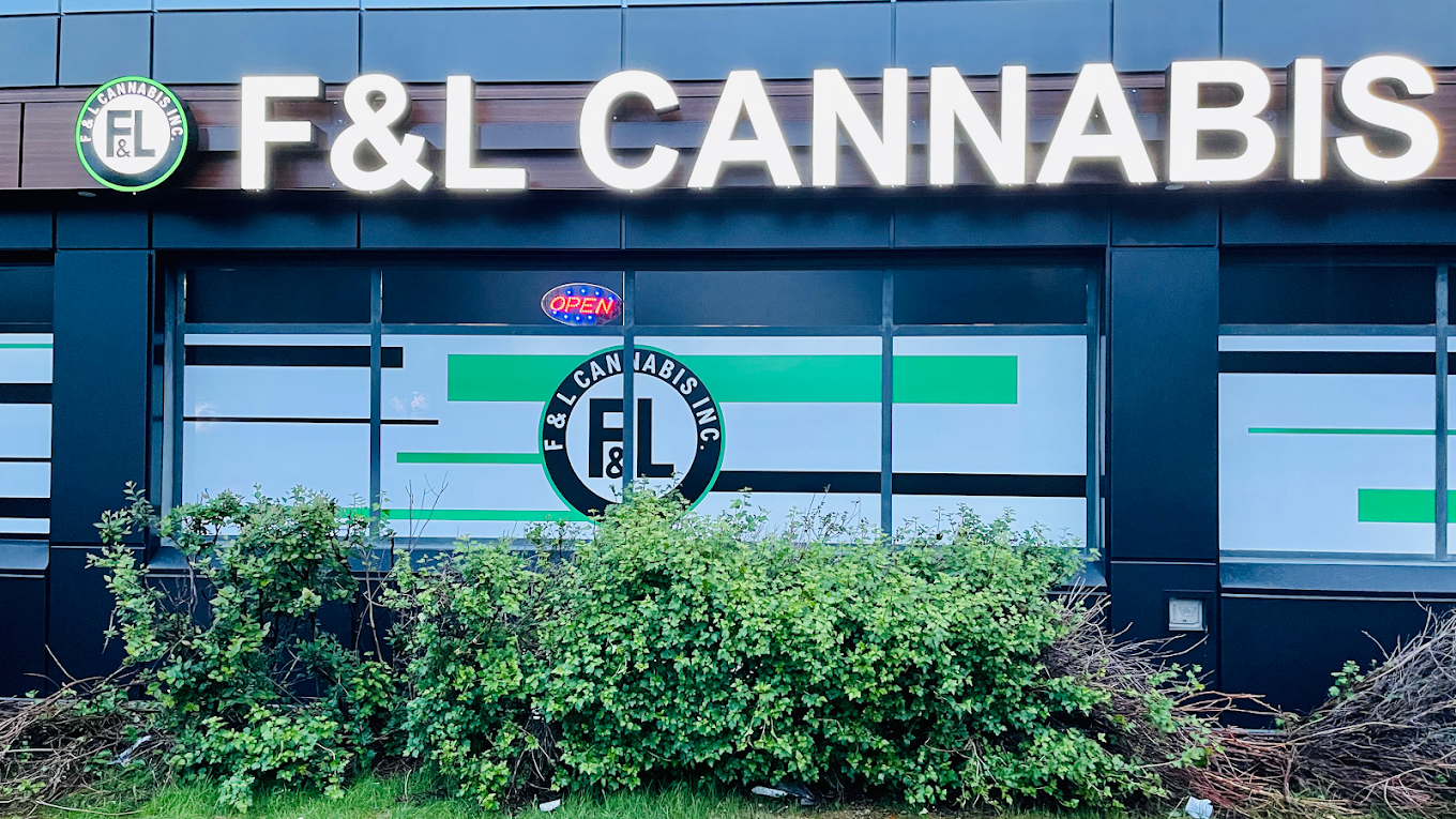 F & L Cannabis Inc store front