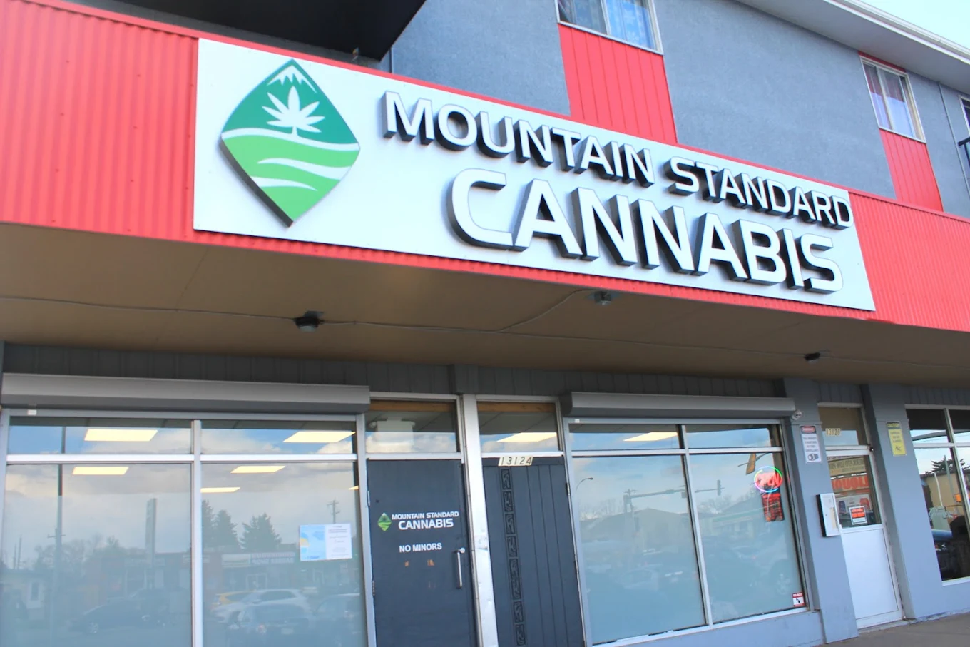 Mountain Standard Cannabis - 82 Street store front