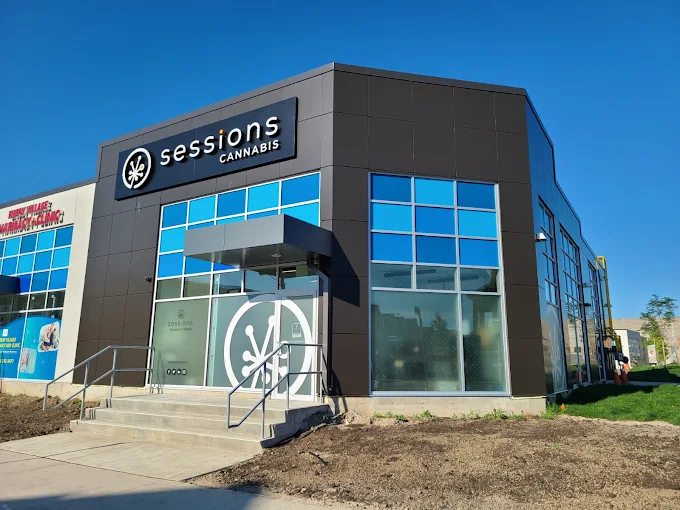 SESSIONS CANNABIS store front