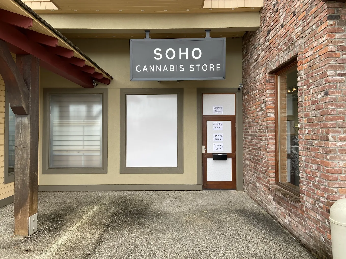 Soho Cannabis Store store front
