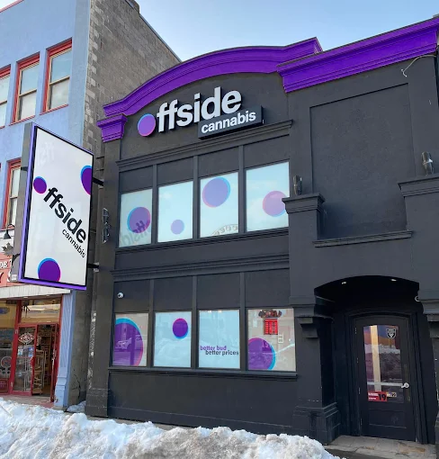 Offside Cannabis - Clifton Hill store front