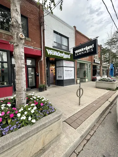 Wonderland Cannabis store front
