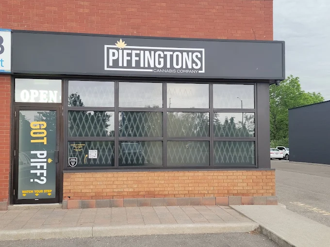 Piffingtons Cannabis store front