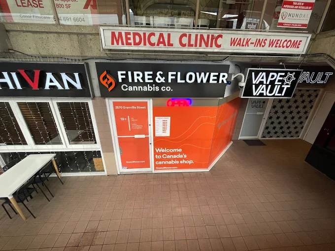 Fire & Flower Cannabis Co. store front