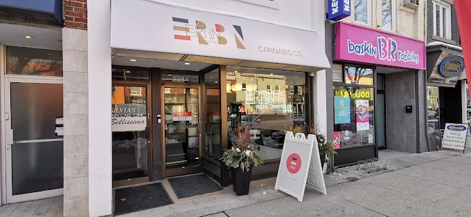 ERBN Green Cannabis store front