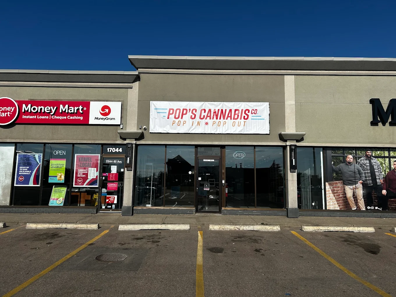 Pop's Cannabis Co. | Edmonton (Westgate) Weed Store store front