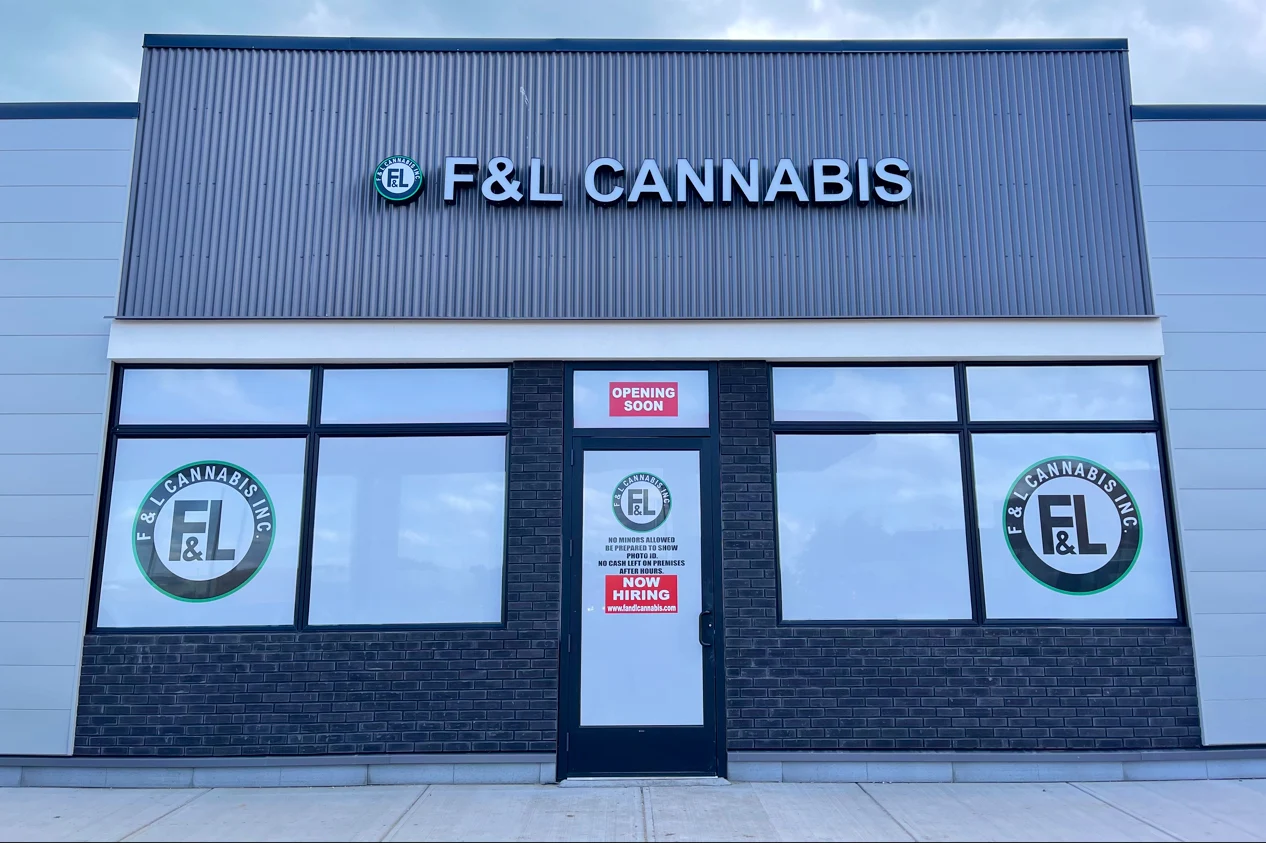 F&L Cannabis Inc. store front