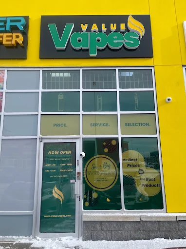 Value Vapes store front