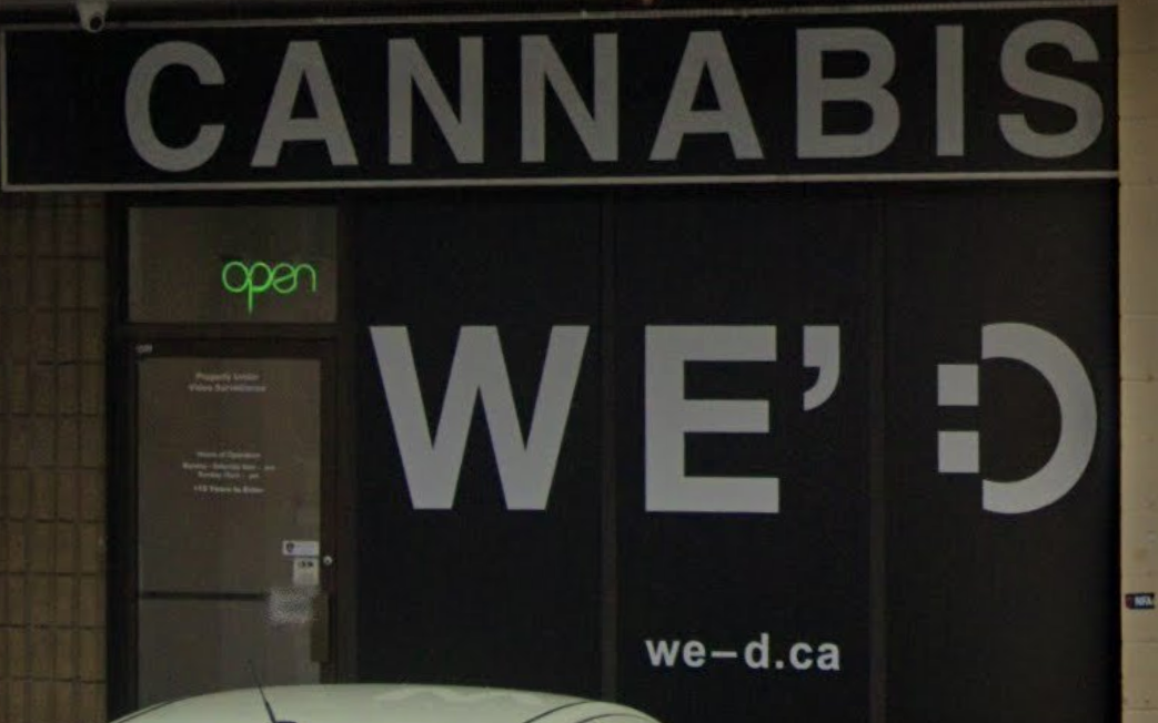 WE-D Cannabis - Stone Church store front