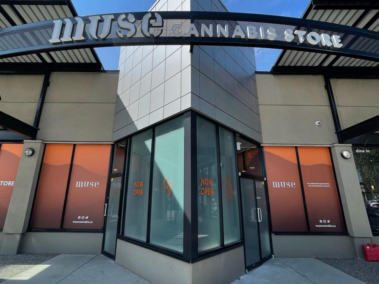 Muse Cannabis store front
