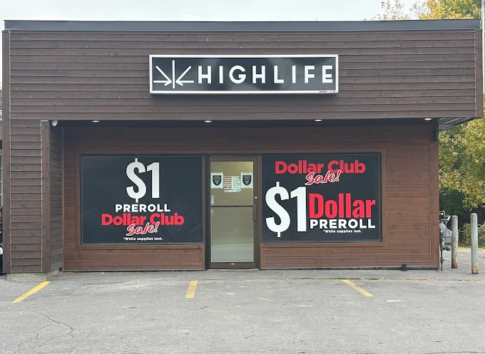 High Lite Cannabis store front