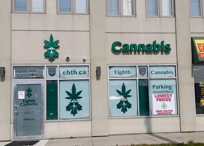 Eight Cannabis store front