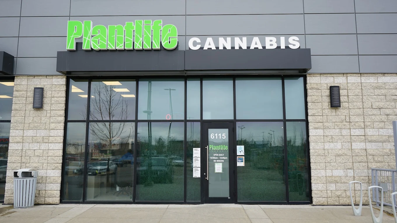 Plantlife Cannabis - Edmonton - Windermere Currents store front