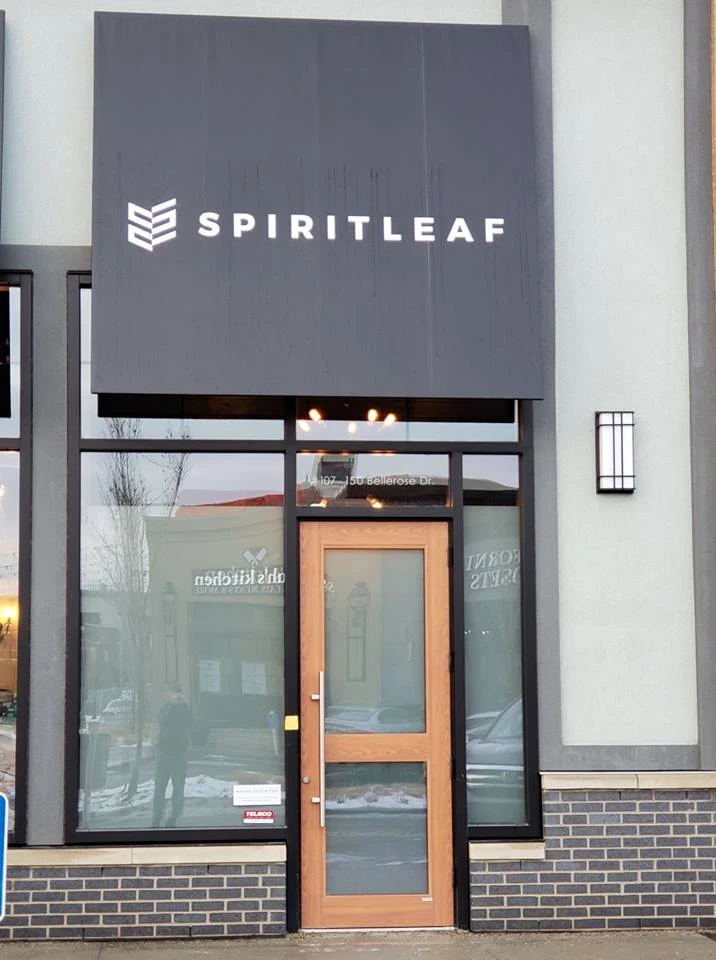 Spiritleaf - St. Albert store front