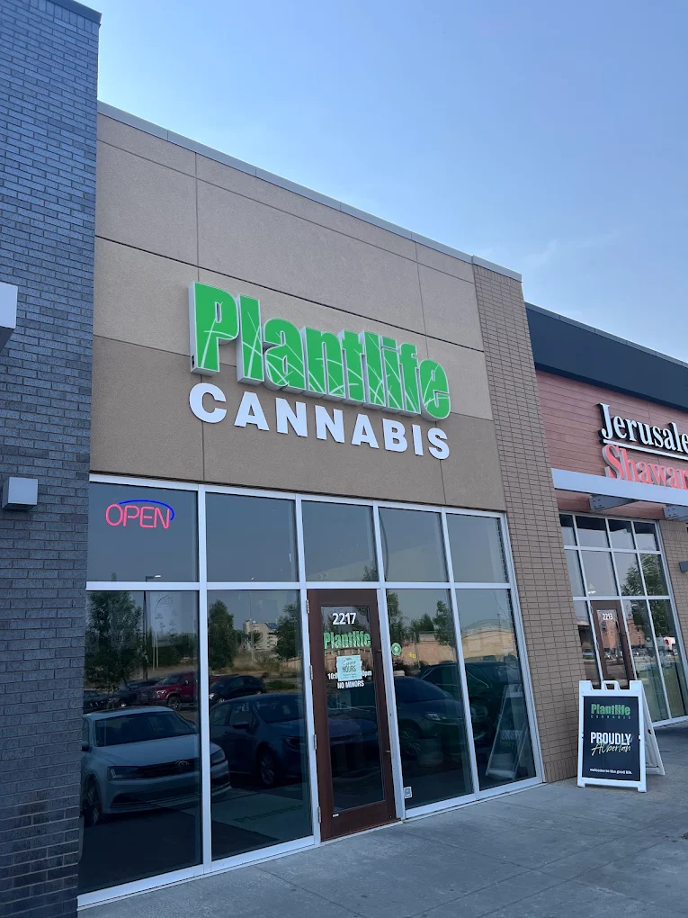 Plantlife Cannabis - Edmonton - South Common store front