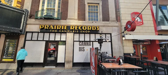 Prairie Records The Cannabis Shop | Palace Theatre Weed Store store front