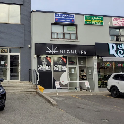 High Life Cannabis Co - North York store front