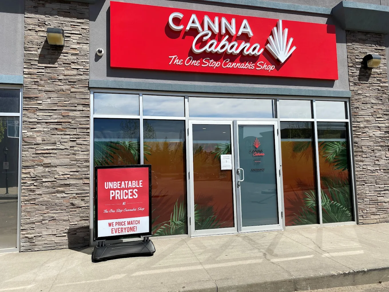 Canna Cabana - Edmonton Ellerslie Rd store front