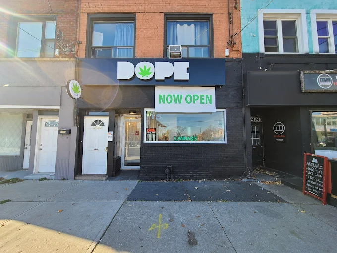 Dope Cannabis store front